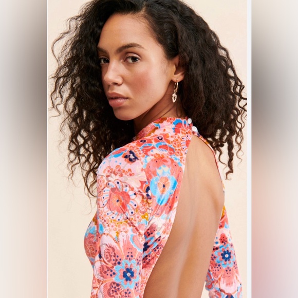 FREE PEOPLE Della Burnout Velvet Mini size extra large - Picture 10 of 16